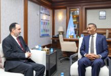 Ra’iisul Wasaaraha Soomaaliya oo kulan la qaatay Safiirka Jaamacadda Carabta