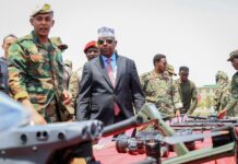 Wasiir Fiqi oo Kormeeray Bandhig Tababar oo ay Sameeyeen Cutubyada Kumaandooska Gorgor