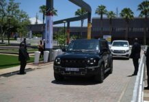 (Hello Africa) Chinese vehicles roll in for Johannesburg G20 summit