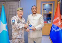 Mogadishu Mayor Meets EU Mission Commander to Strengthen Cooperation on Security and Development