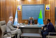 Madaxweynaha Hirshabeelle oo la kulmay Ku-xigeenka Ergayga Gaarka ah ee Qaramada Midoobay