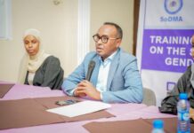 SoDMA oo Muqdisho ku soo gabagabeeyay tababar ku saabsan Jinsiga