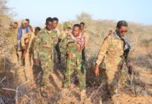 Senior Somali army commander visits front lines amid anti-Shabaab offensive