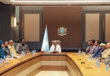 Somali president meets northern representatives to bolster unity