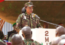 Kenya defence chief visits troops in Somalia on AU mission