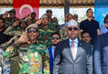 Wasiirka Gaashaandhigga iyo Taliyaha Ciidanka Xooga Dalka Oo Tababar U Soo Xiray Ciidamo Ka Tirsan Gorgor