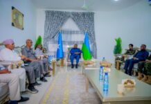 Northeastern State Leader Chairs Security Meeting Ahead of Inauguration in Las Anod