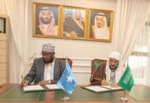 Soomaaliya iyo Sacuudi Carabiya oo heshiis iskaashi diimeed ku gaaray Jeddah