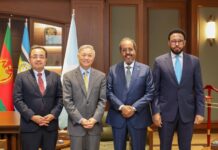 Somalia’s President Meets World Bank Delegation to Boost Investment