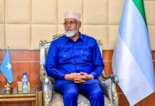 Madaxweynaha Jubaland oo la kulmay Wakiilka IOM ee Soomaaliya, kana wada hadlay arrimaha abaaraha