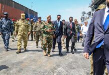 Wasiiru-Dowlaha Gaashaandhigga oo booqday markab dagaal oo Turkiga ka yimid