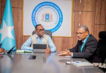 Guddoomiyaha SoDMA oo Soo Dhaweeyay Agaasimaha Cusub ee WFP Soomaaliya