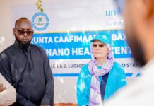 Agaasimaha Guud ee Wasaaradda Caafimaadka Jubaland oo Soo Dhaweeyay Wafdi Ka Socday UNICEF