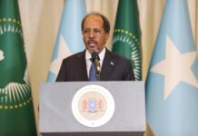 Madaxweyne Xasan sheekh oo shacabka Soomaaliyeed ugu hanbalyeeyey guusha Kursiga Golaha Nabadda iyo Amniga Midowga Afrika