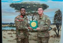 Somali Army Chief Meets U.S. AFRICOM Special Operations Commander to Boost Security Cooperation