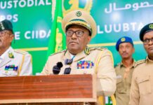 Sarreeye Gaas Xaamud oo si rasmi ah ula wareegay xilka Taliyaha Ciidanka Asluubta Soomaaliyeed