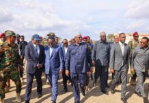 Guddoomiyaha Golaha Shacabka iyo Wafdi uu Hoggaaminayo oo Gaaray Magaalada Baydhabo