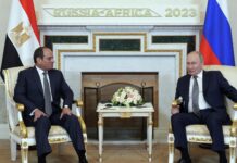Putin iyo Al-Sisi oo Ka Wadahadlay Xiisadda Bariga Dhexe