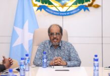 Somali president chairs security and stabilization meeting in Baidoa