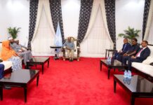 Somali president meets Baidoa mayor to discuss security and development