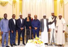 Madaxweyne Xasan Sheekh oo kulan la qaatay isimada Puntland