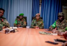 Somali army land forces chief meets partners to boost joint operations