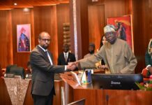Danjiraha Cusub ee Soomaaliya u Fadhiya Nigeria oo Waraaqaha Aqoonsiga Gudbiyay