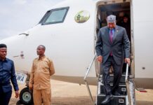 Sheikh Adan Madobe arrives in Baidoa for Southwest state leadership race