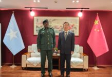 Somalia prison chief, Chinese ambassador discuss prison reform cooperation