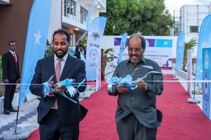 Somalia’s President Opens New Youth and Sports Ministry Headquarters in Mogadishu