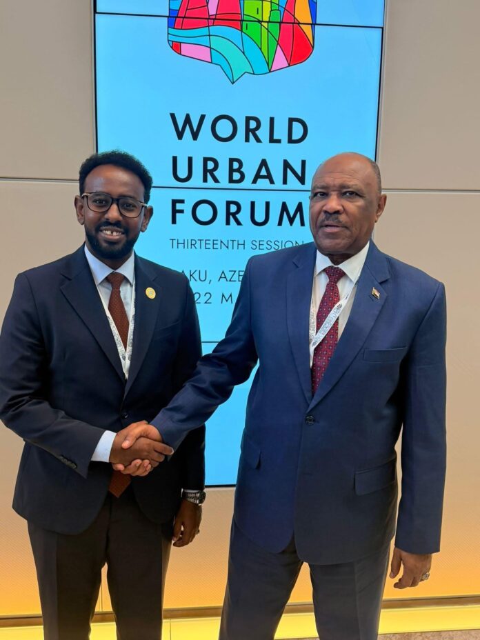 Somalia and Sudan pledge to deepen cooperation during talks in Baku