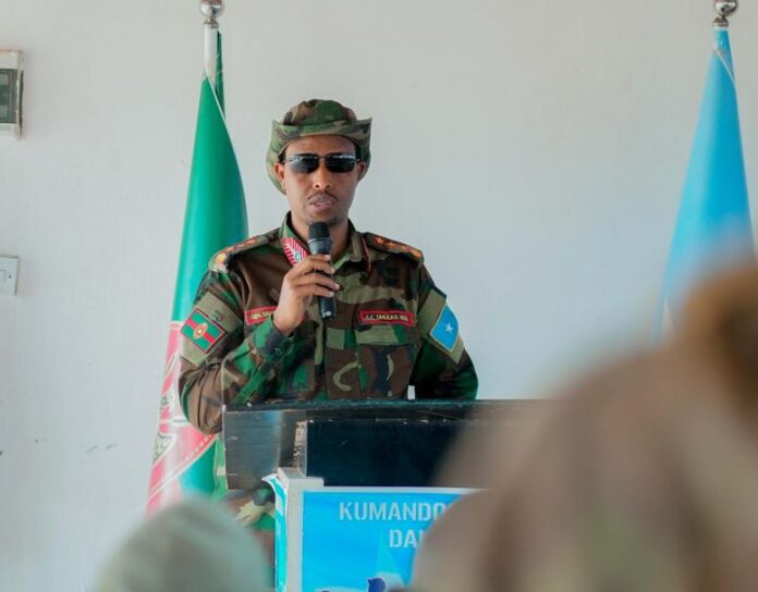 Somali army launches training for new Danab commandos in Balidogle