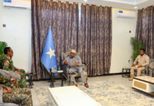 Somali Parliament Speaker Briefed on Security Operation in Baidoa