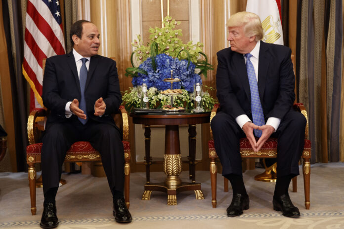 Donald Trump,Abdel Fattah al-Sisi