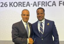 Wasiirka Arrimaha Dibadda Soomaaliya oo Seoul Kula Kulmay Dhiggiisa Masar