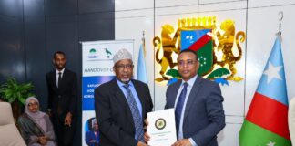 SouthWest State Leader Sheikh Aden Madobe Formally Assumes Office in Baidoa