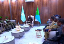 Hirshabelle regional President, AUSSOM Commander Discuss Security Cooperation