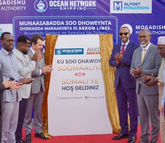 Turkish Shipping Firm Akkon Lines Launches Operations in Somalia Through Mogadishu Port