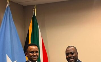Safiirka Soomaaliya ee Koonfur Afrika oo Gudbiyay Warqadaha Aqoonsiga Danjirenimo
