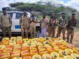 Somali Intelligence Seizes Over 100 Barrels of Bomb-Making Chemicals Allegedly Bound for Al-Shabaab