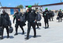 AUSSOM Welcomes New Ghana Police Force