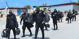 AUSSOM Welcomes New Ghana Police Force