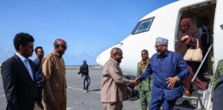 Hoggaamiyaha Koonfur Galbeed oo soo gaaray Muqdisho