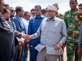 Hoggaamiyaha Dowladda Koonfur Galbeed oo dib ugu soo laabtay magaalada Baydhabo