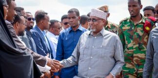 Hoggaamiyaha Dowladda Koonfur Galbeed oo dib ugu soo laabtay magaalada Baydhabo