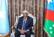 Hoggaamiye Aadan Madoobe Oo Muqdisho Kula Kulmay Ku-xigeenka Ergeyga Midowga Afrika U Qaabilsan Soomaaliya