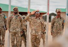 Somalia Army Chief Visits Elite Forces Base, Urges Troops to Intensify Operations