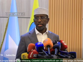 Somalia’s Former President Sharif Sheikh Ahmed Denies NISA Allegations