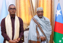 South West State leader, Somalia disaster agency chief discuss drought crisis and flood risks