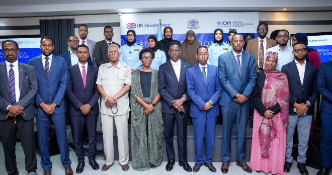 Somalia launches regional programme to combat human trafficking and cross-border crime